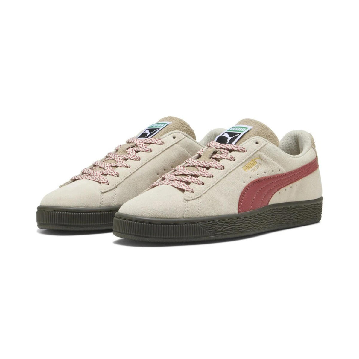 Puma Suede Fuzzy Bej Süet Unisex Günlük Spor Ayakkabı