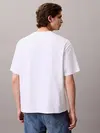 Calvin Klein SS 16S RLXD FIT CKJ GRAPHIC TEE Beyaz Erkek Tişört