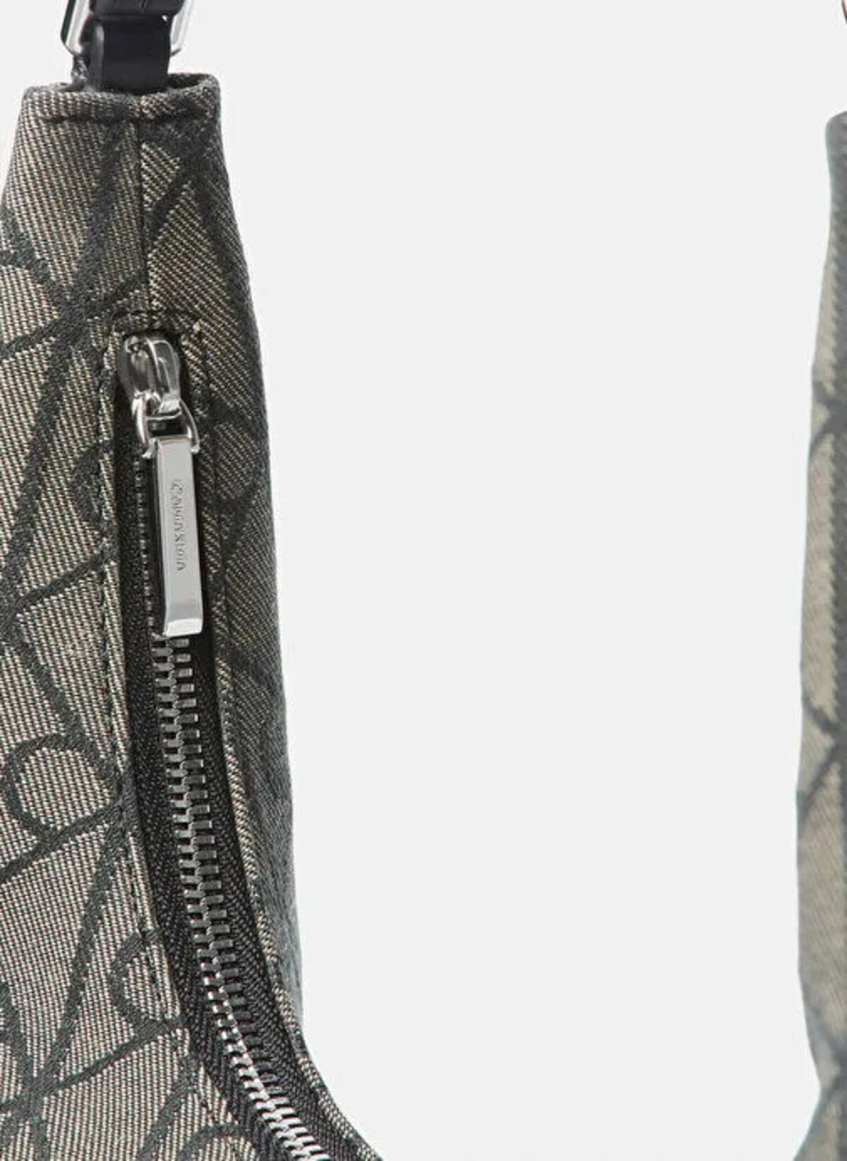 Calvin Klein EMBLEM JACQUARD SHOU, 8E3 Gri Kadın Çanta