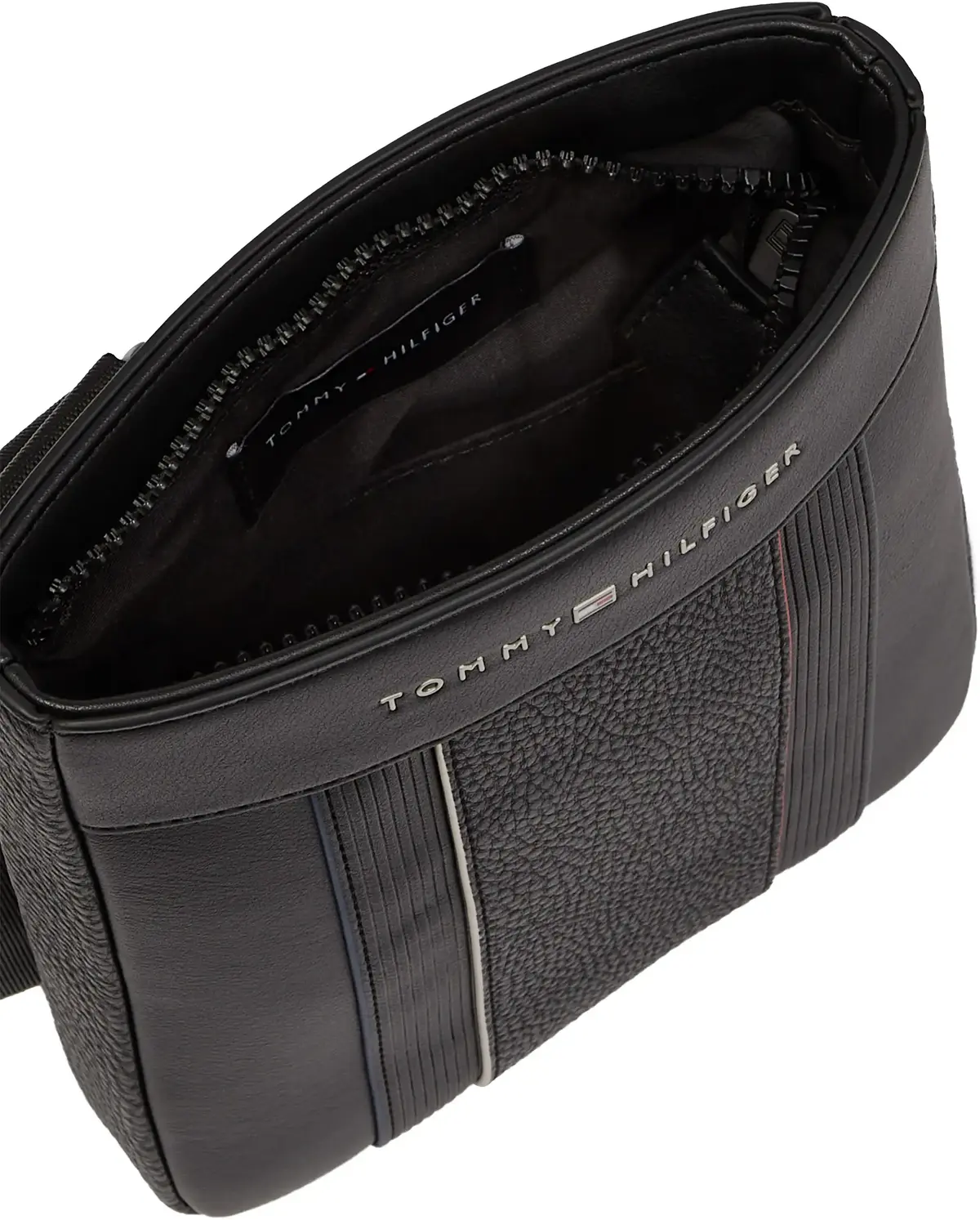 Tommy Hilfiger TH FOUNDATION MINI C, BDS Siyah Erkek Çanta & Cüzdan