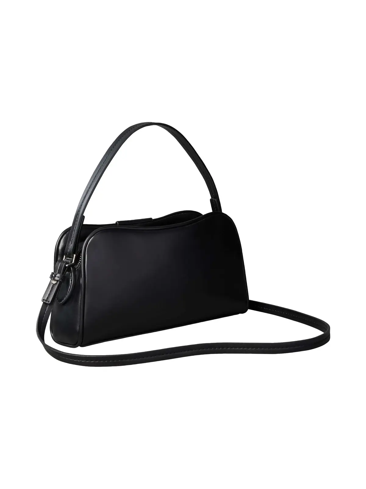 Calvin Klein EMBLEM TRIO TOP HAND Siyah Kadın Çapraz Çanta