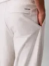 Calvin Klein PREMIUM TERRY GRAPHI, P74 Beyaz Erkek Eşofman Altı