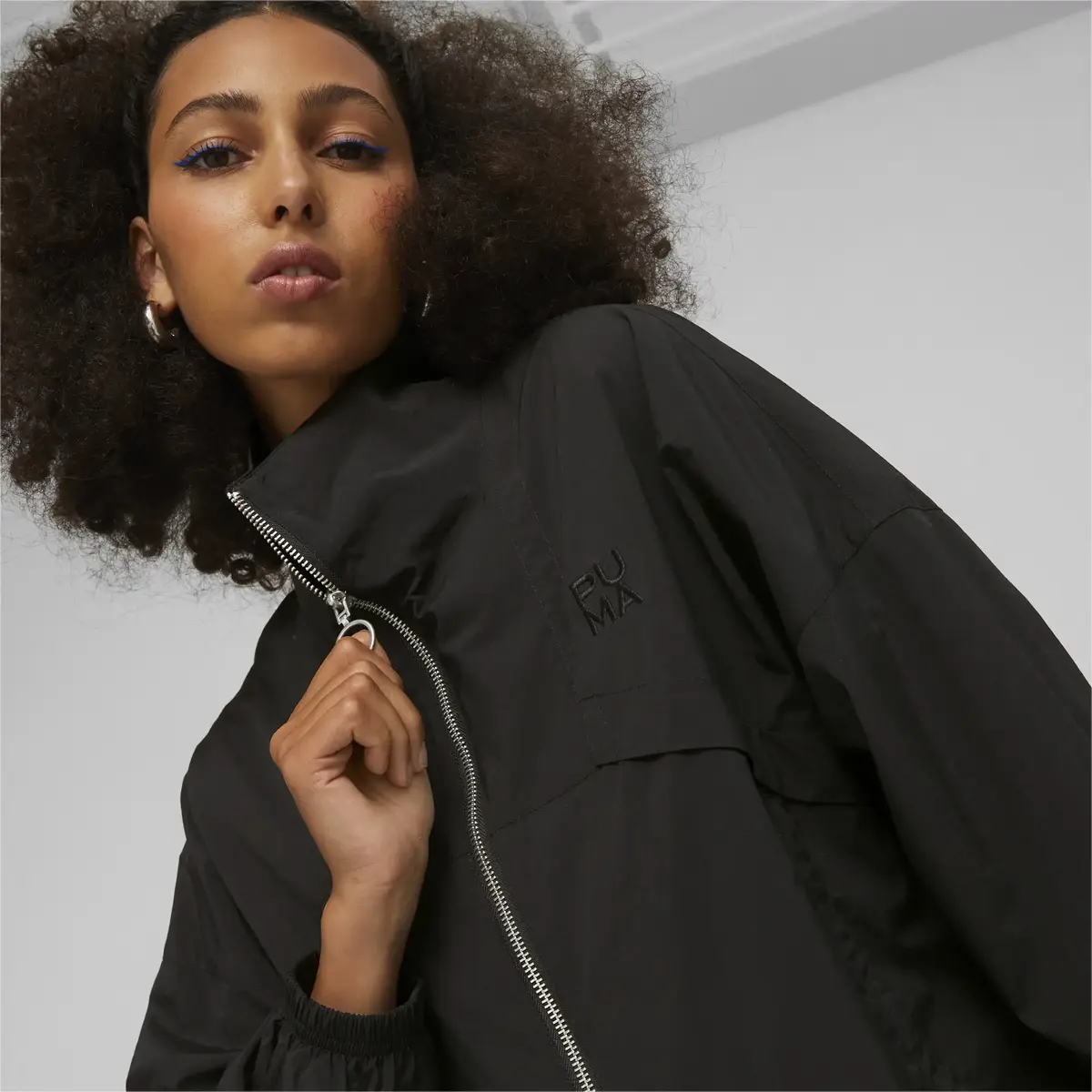 Puma INFUSE Woven Jacket Siyah Kadın Ceket