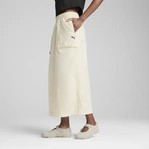 PUMA FUTURE.PUMA.ARCHIVE Skirt Bej Kadın Etek