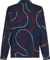 Tommy Hilfiger SOFT VISCOSE REGULAR, 0YH Lacivert Kadın Gömlek