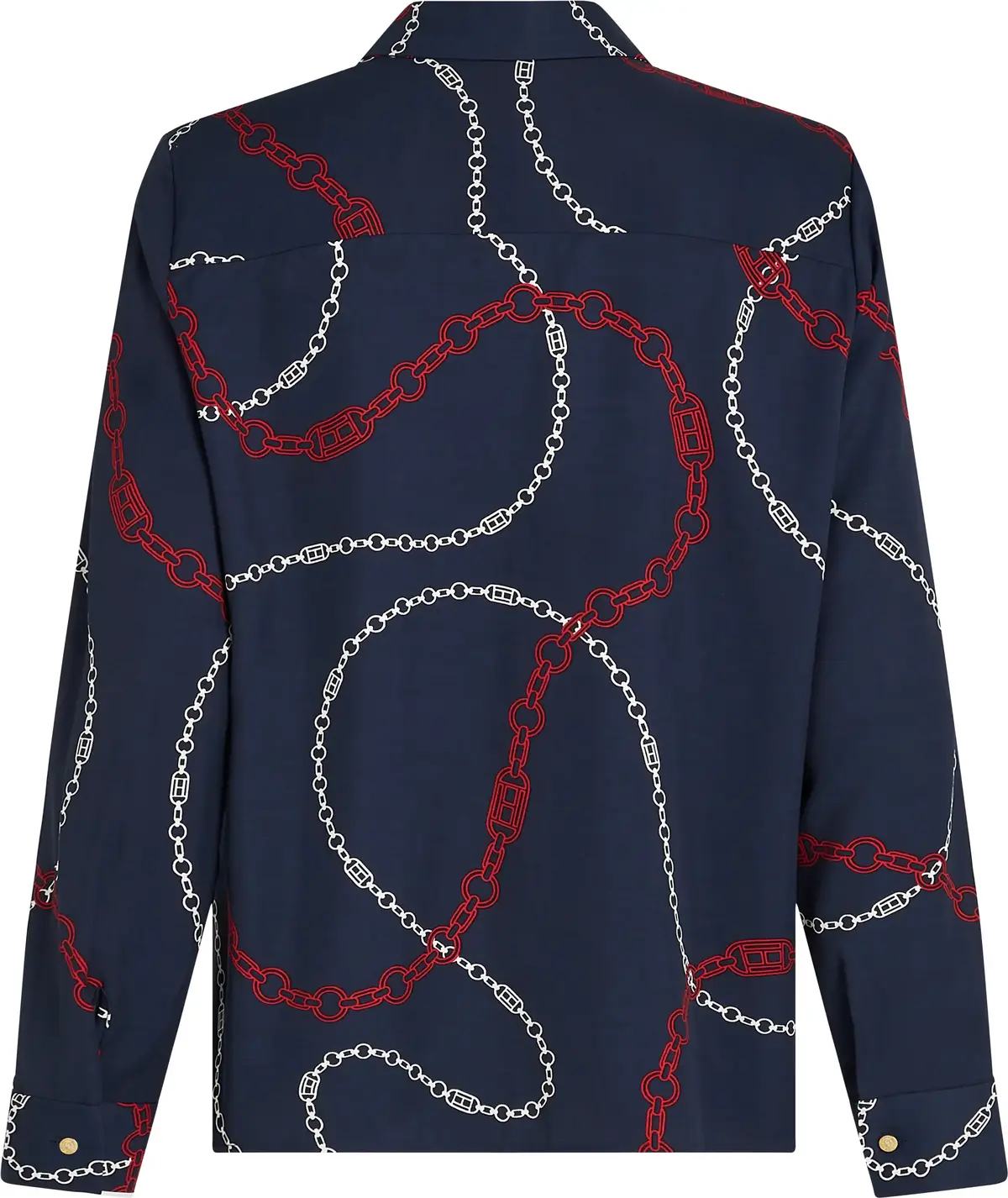 Tommy Hilfiger SOFT VISCOSE REGULAR, 0YH Lacivert Kadın Gömlek