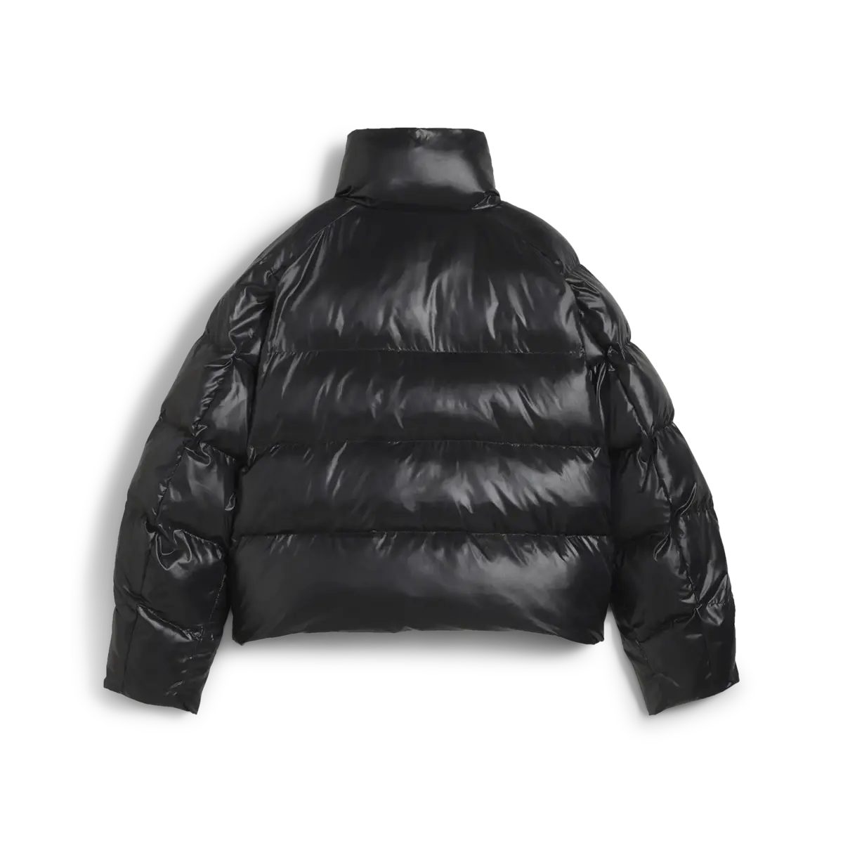 Puma Shiny Puffer Jacket Siyah Kadın Mont