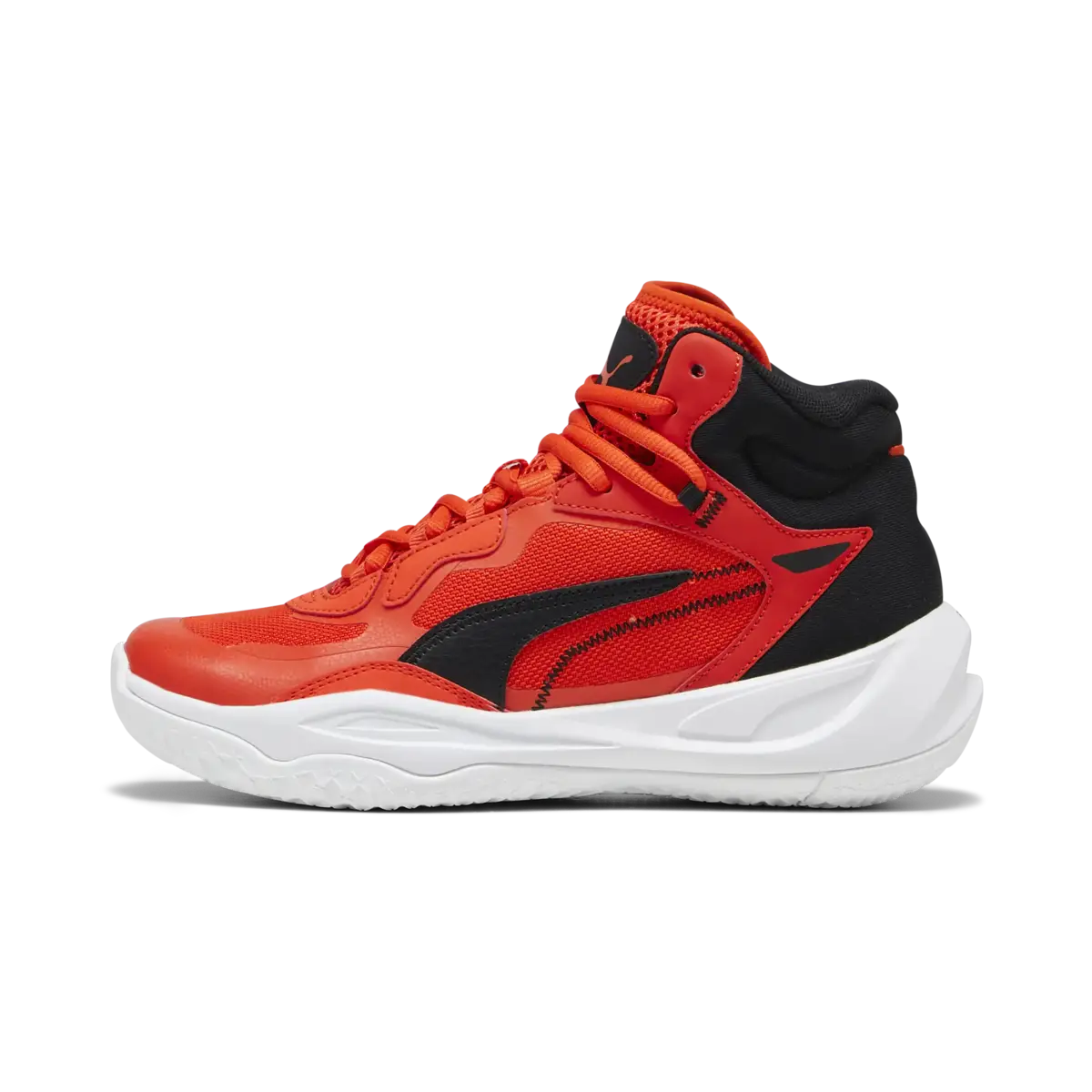 Puma Playmaker Pro Mid JR Kırmızı Erkek Çocuk Basketbol Ayakkabısı