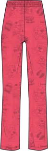 Puma Super Puma AOP Pants G Kırmızı Kız Çocuk Eşofman Altı
