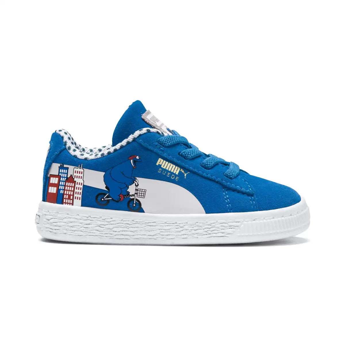 Puma Sesame Str 50 Suede Inf Indigo Bunting-V Mavi Çocuk Günlük Spor Ayakkabı