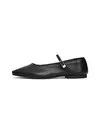 Tommy Hilfiger SMOOTH LEATHER MARYJ Kadın Siyah Babet