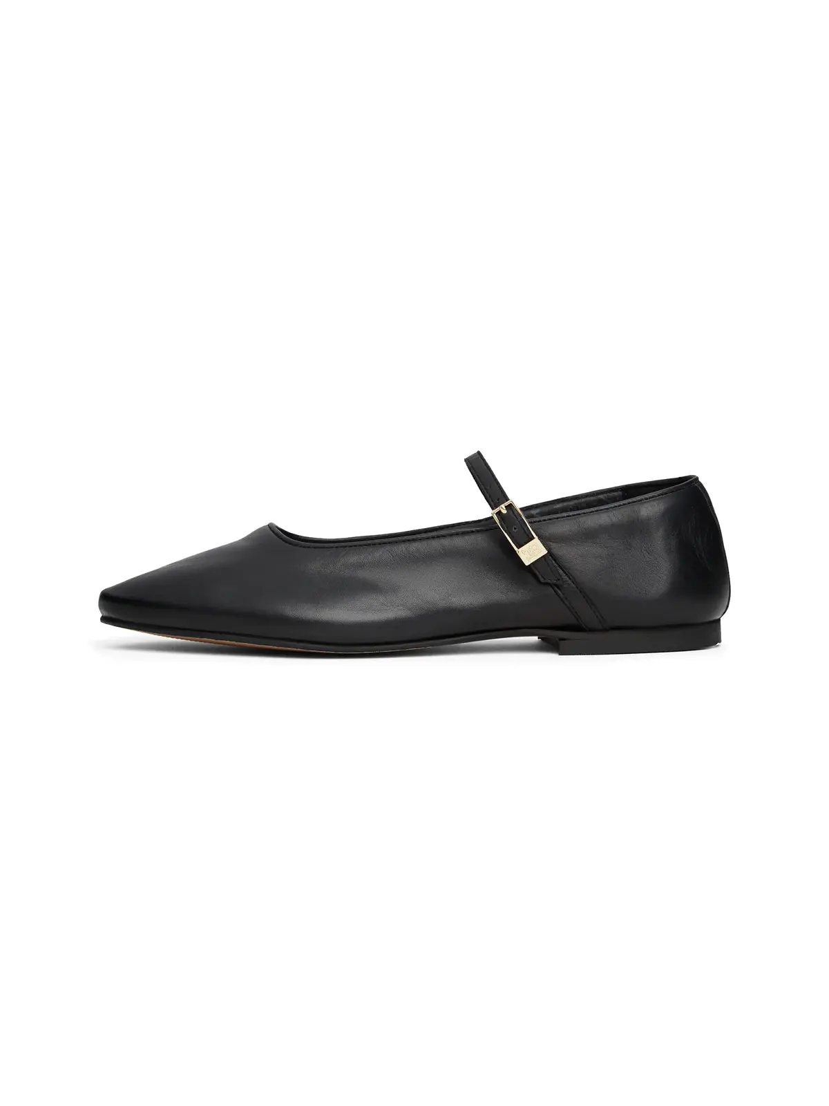 Tommy Hilfiger SMOOTH LEATHER MARYJ Kadın Siyah Babet