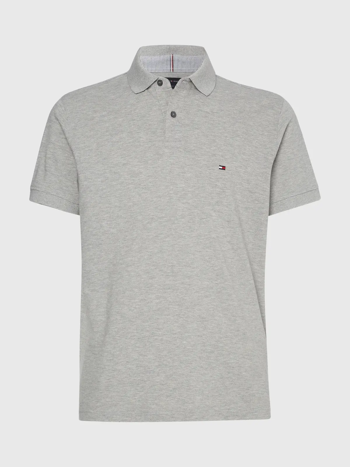 Tommy Hilfiger 1985 REGULAR POLO Erkek Gri T-Shirt