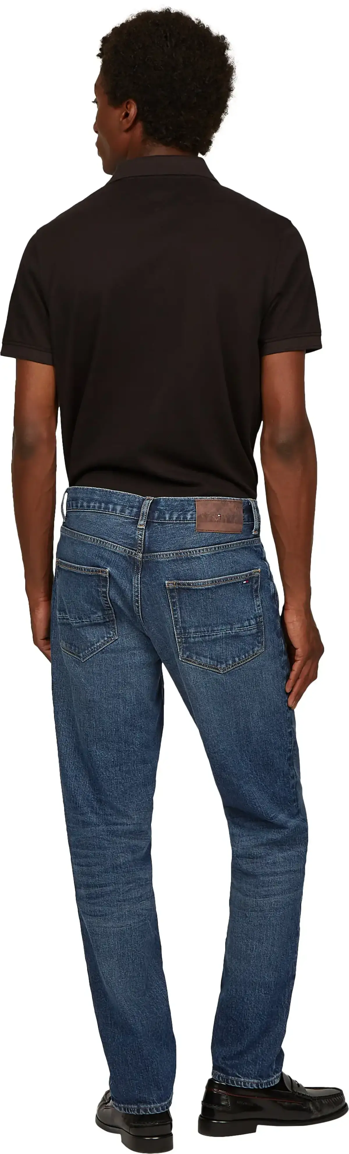 Tommy Hilfiger STRAIGHT DENTON STR, 1BD Mavi Erkek Jean Pantolon