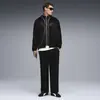 Puma T7 Suede Track Jacket Siyah Erkek Fermuarlı Ceket