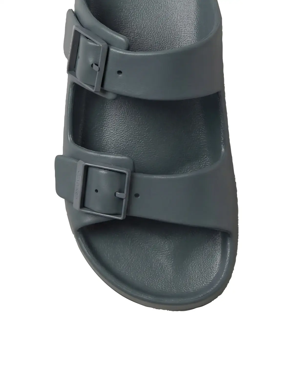 Calvin Klein ERGON EVA DOUBLE BAR Koyu Gri Erkek Terlik