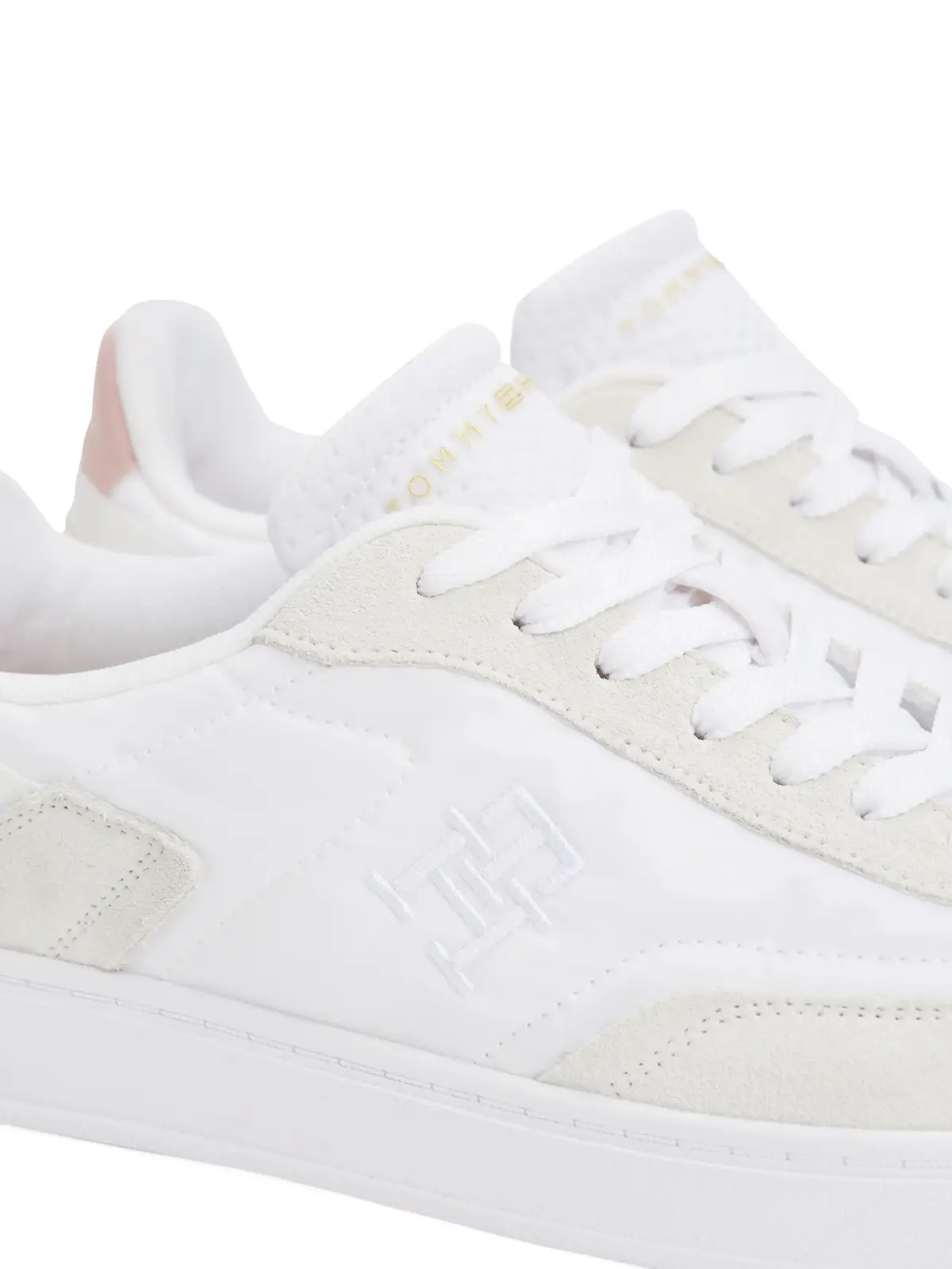 Tommy Hilfiger TH HERITAGE SNEAKER Beyaz Kadın Spor Ayakkabı & Sneaker