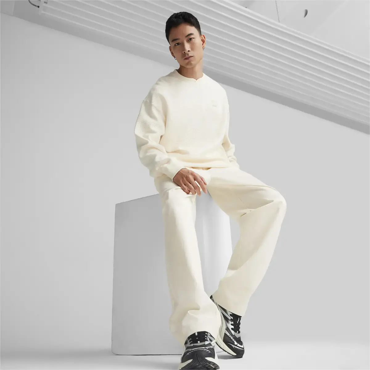 Puma BETTER CLASSICS Woven Pants Bej Erkek Eşofman Altı