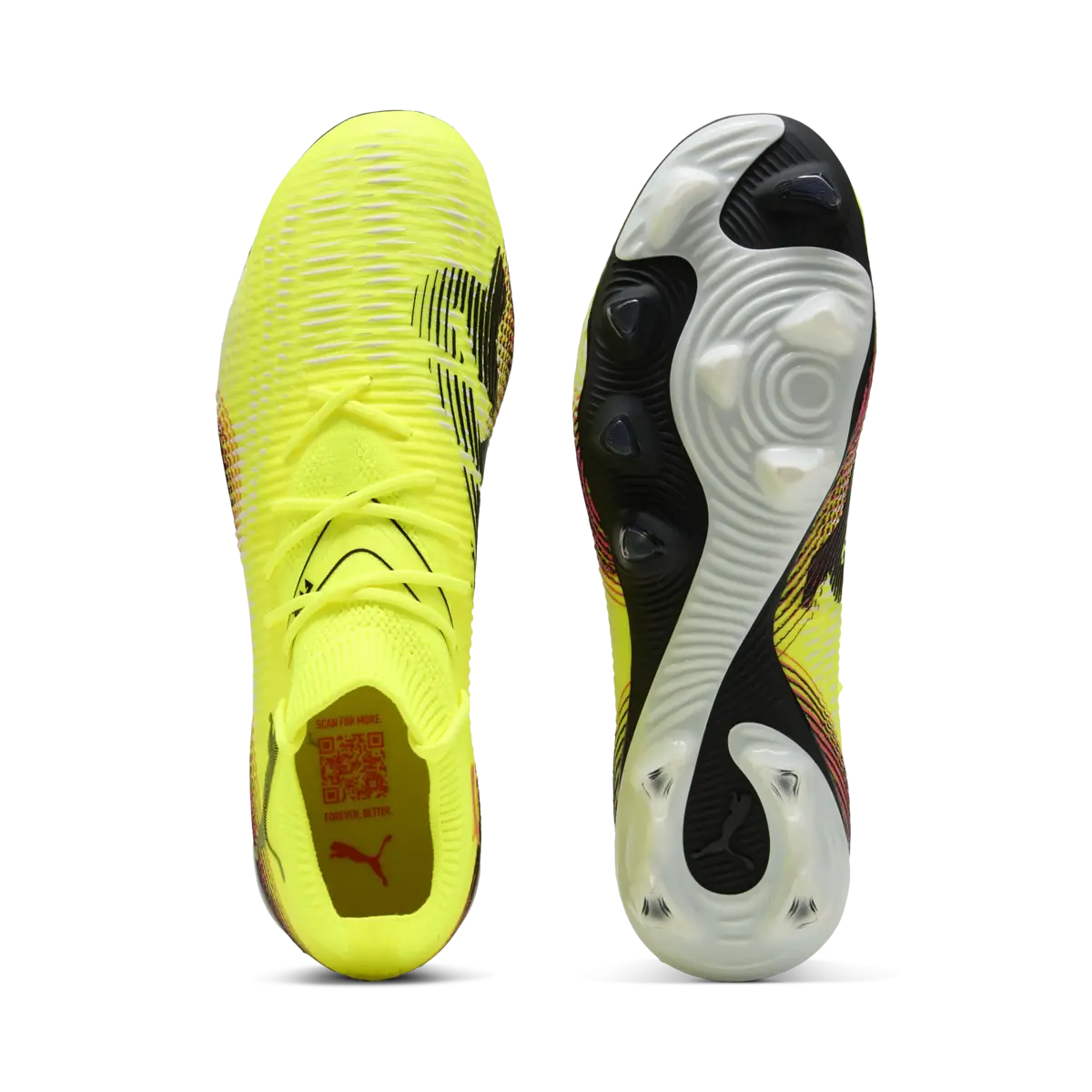 Puma FUTURE 8 MATCH FG/AG Sarı Erkek Krampon