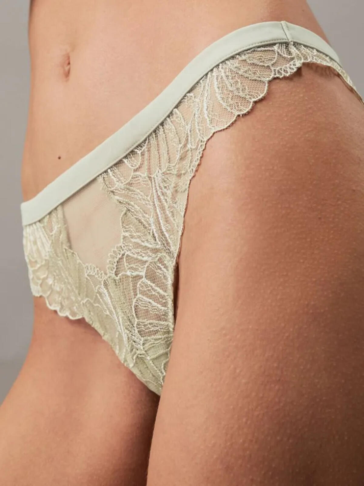 Calvin Klein THONG, LL5 Yeşil Kadın Tanga