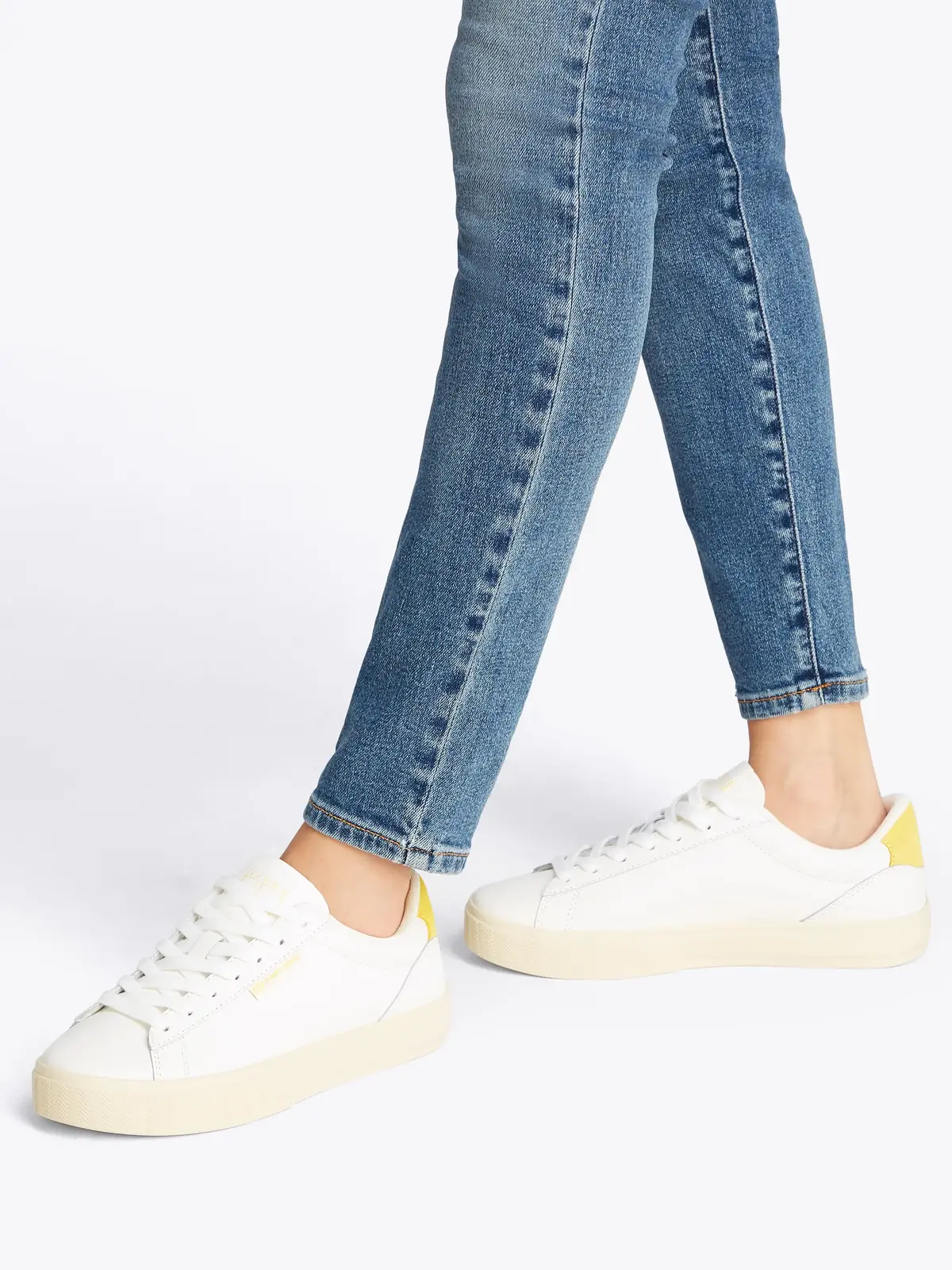 Tommy Hilfiger TJW CUPSOLE SNEAKER Sarı Kadın Spor Ayakkabı & Sneaker