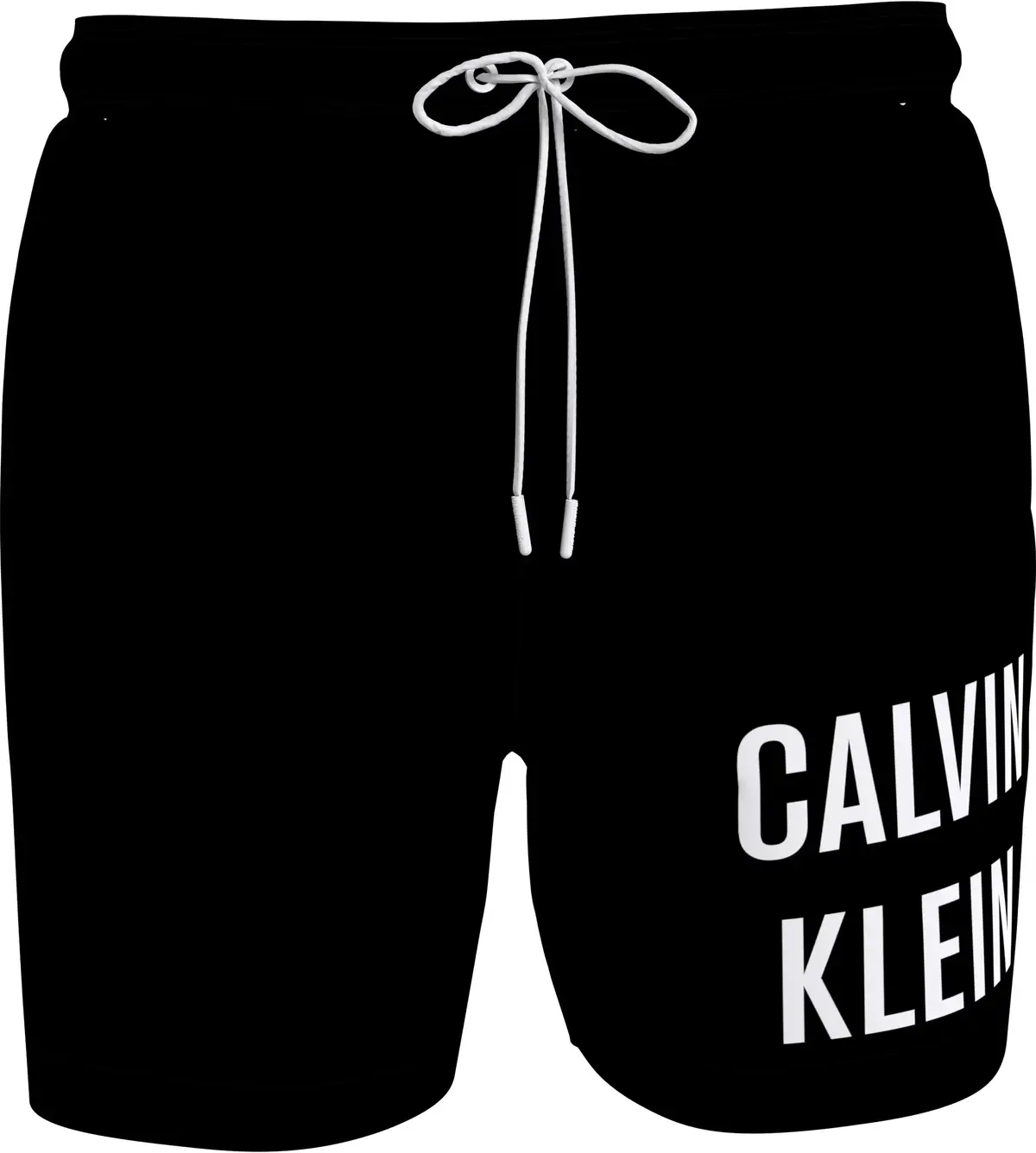 Calvin Klein MEDIUM DRAWSTRING-PL Erkek Siyah Deniz Şortu