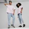 Puma BETTER CLASSICS Oversized Tee Lila Erkek T-Shirt