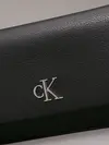 Calvin Klein MINIMAL MONOGRAM SHO Siyah Kadın Omuz Çantası