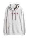 Tommy Hilfiger TJM REG DNA HOODIE Gri Erkek Kapüşonlu Regular Fit Sweatshirt