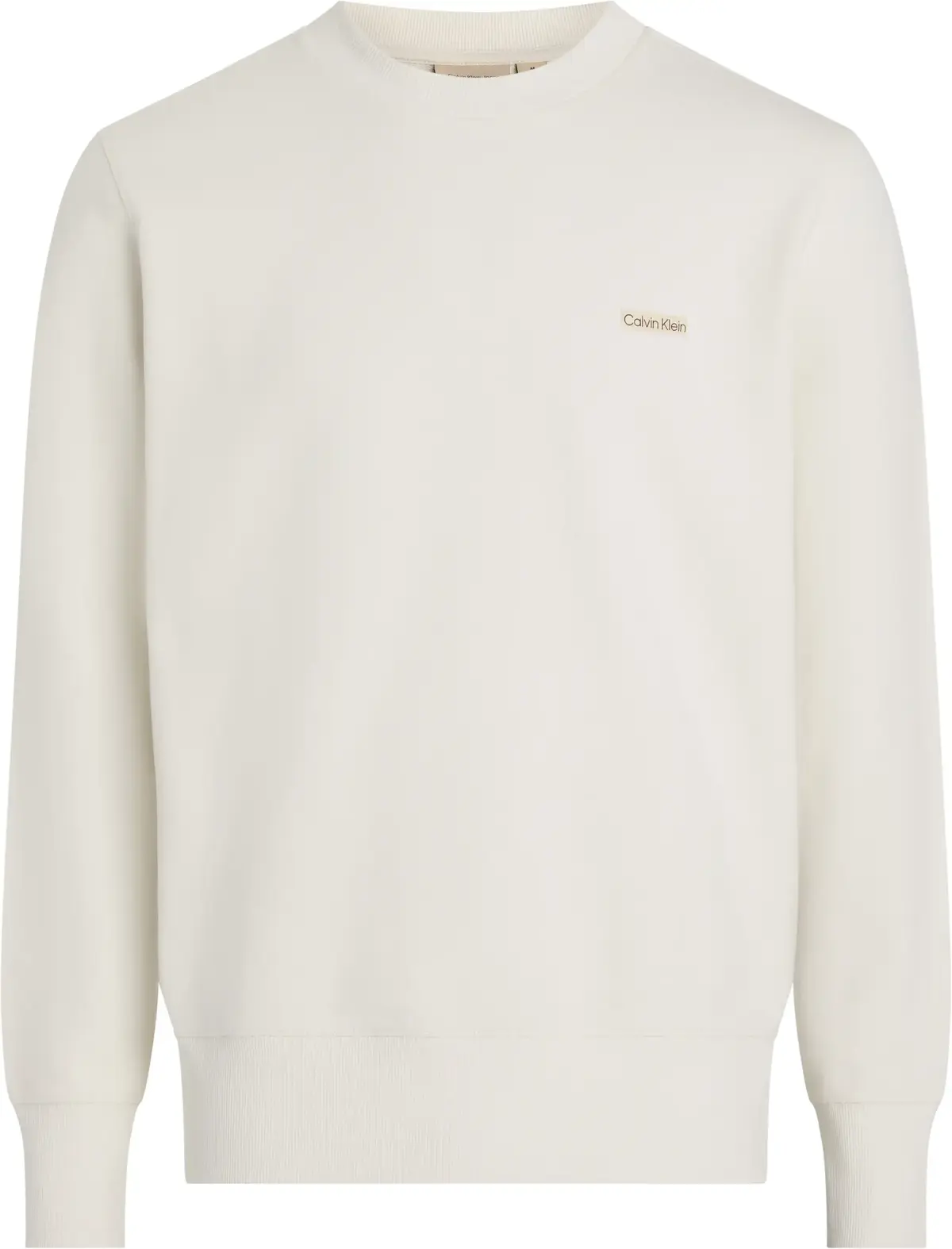 Calvin Klein CALVIN KLEIN LABEL C Erkek Beyaz Sweatshirt