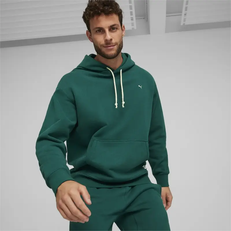 Puma MMQ Hoodie Yeşil Erkek Sweatshirt