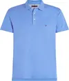 Tommy Hilfiger 1985 SLIM POLO Erkek Mavi T-Shirt