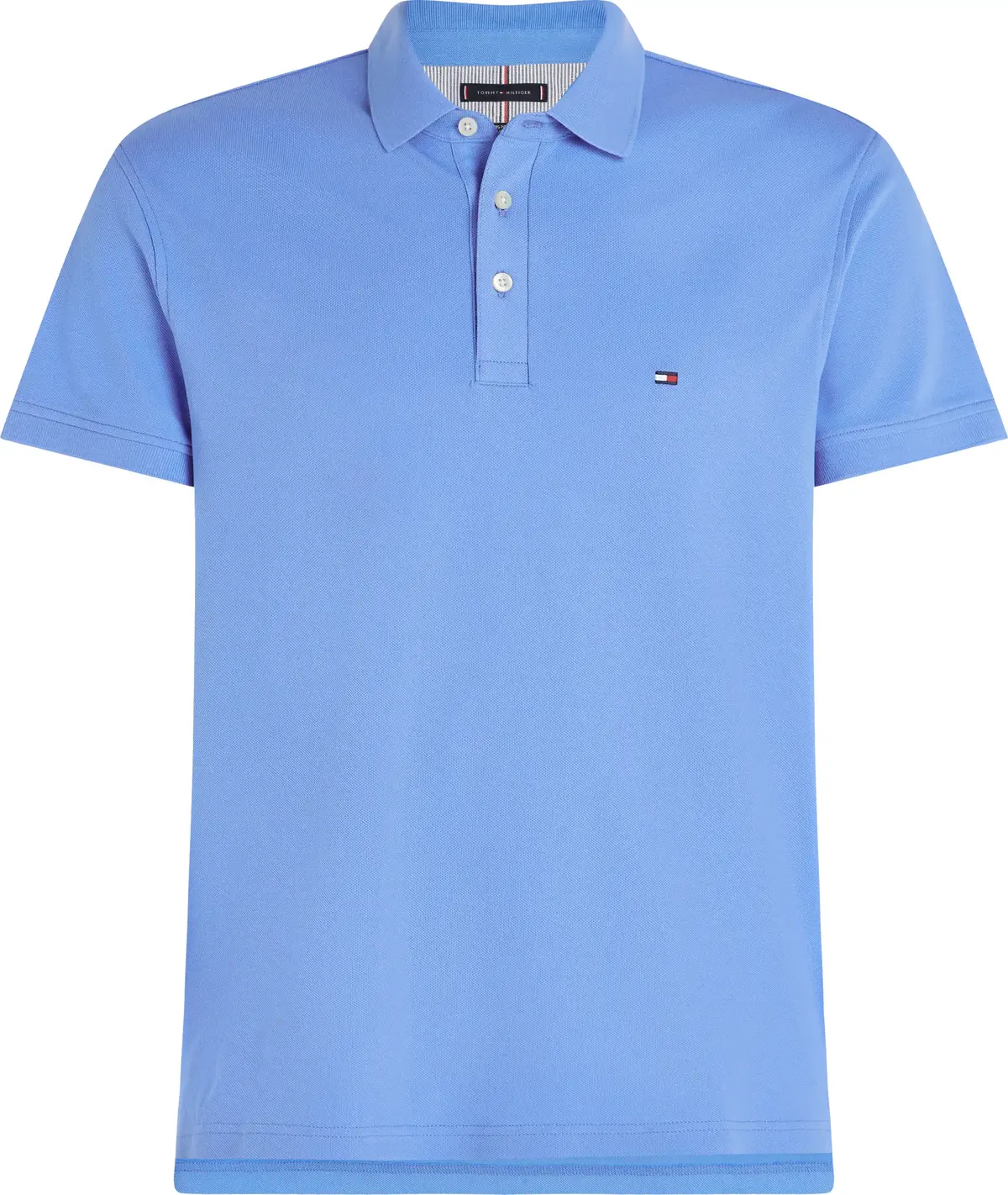 Tommy Hilfiger 1985 SLIM POLO Erkek Mavi T-Shirt
