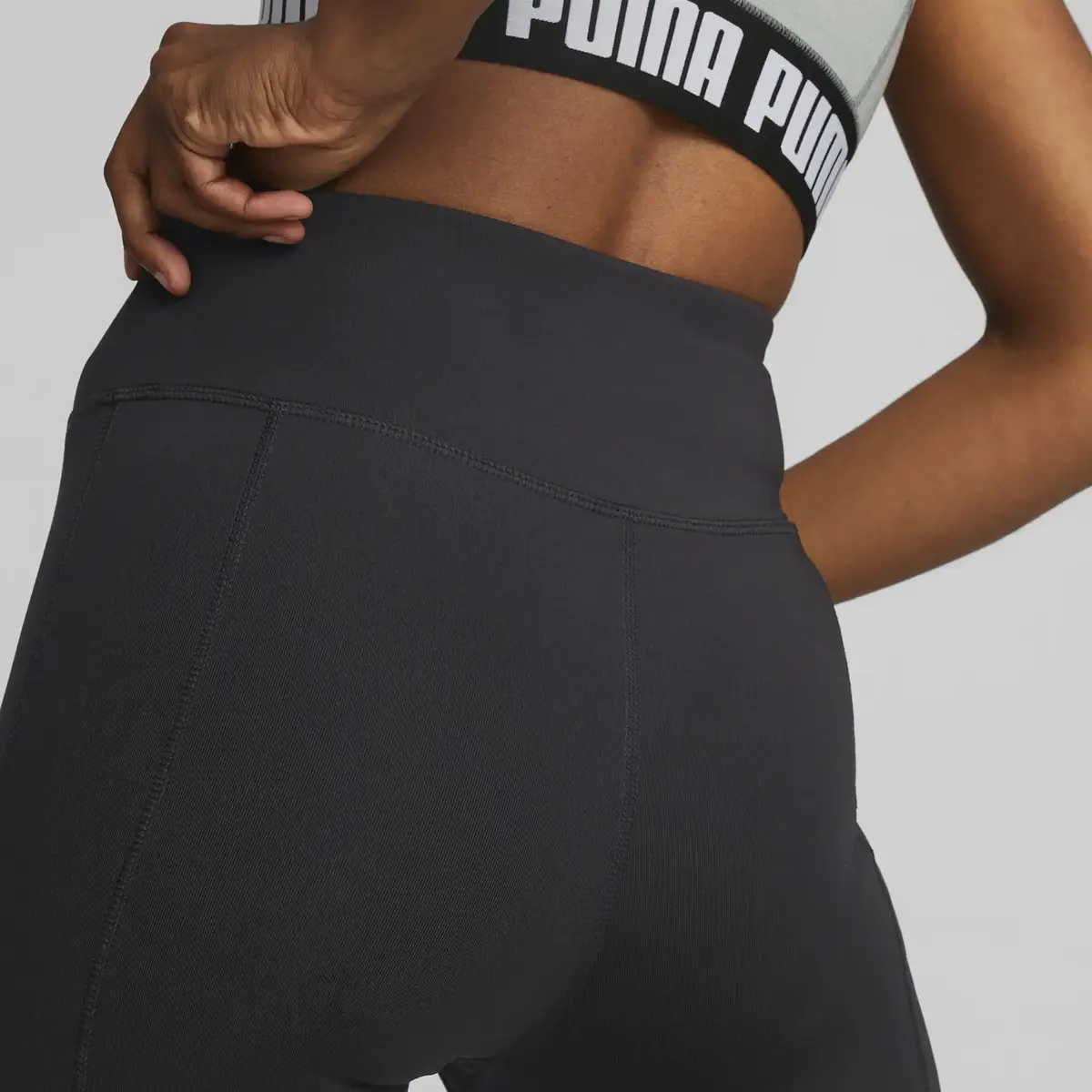 Puma Train Fav Logo HW 7/8 Tight Siyah Kadın Tayt