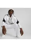 Puma Evostripe Full-Zip Hoodie Beyaz Erkek Fermuarlı Hoodie
