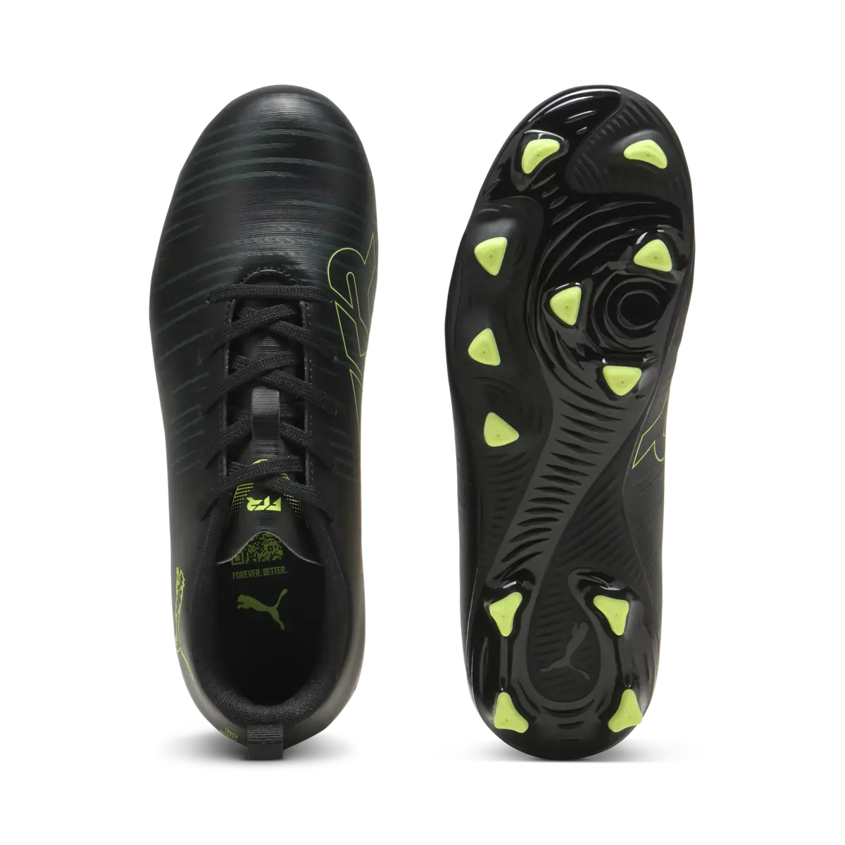 Puma FUTURE 8 PLAY FG/AG Jr Siyah Erkek Çocuk Krampon