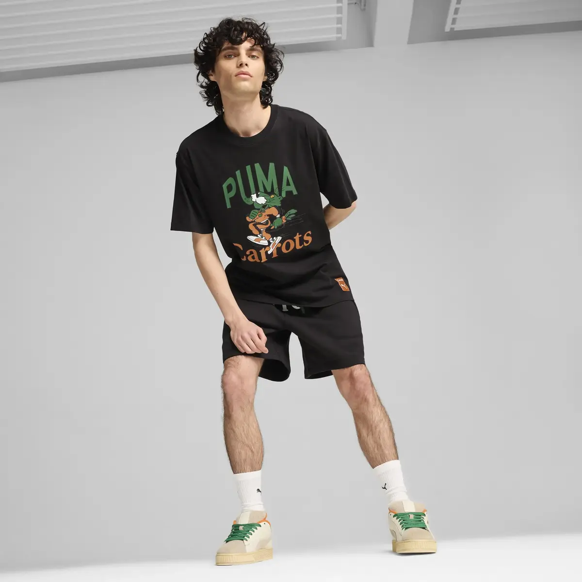 Puma X CARROTS Shorts Siyah Erkek Şort