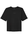 Calvin Klein ICON SPORT ACTIVE SS, UB1 Siyah Kadın T-Shirt
