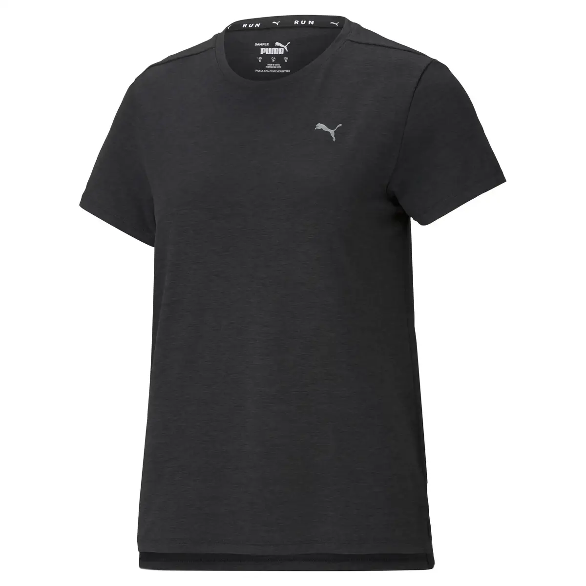 Puma Run Favorıte Heather Ss Tee W Siyah Kadın T-Shirt