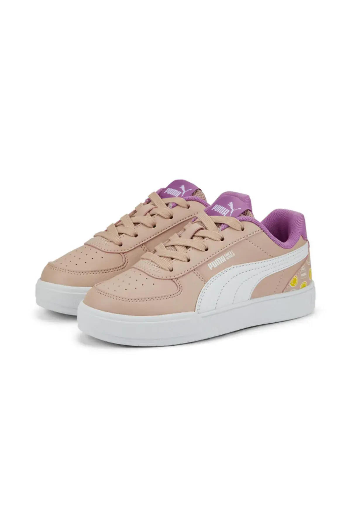 Puma Caven Smıleyworld Ps Rose Quartz Çocuk Çocuk Günlük Spor Ayakkabı