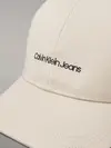 Calvin Klein INST EMBRO CAP Erkek Krem Şapka