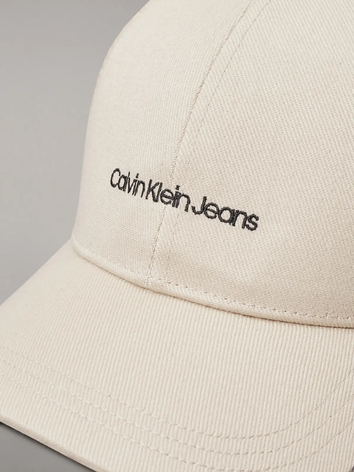 Calvin Klein INST EMBRO CAP Erkek Krem Şapka