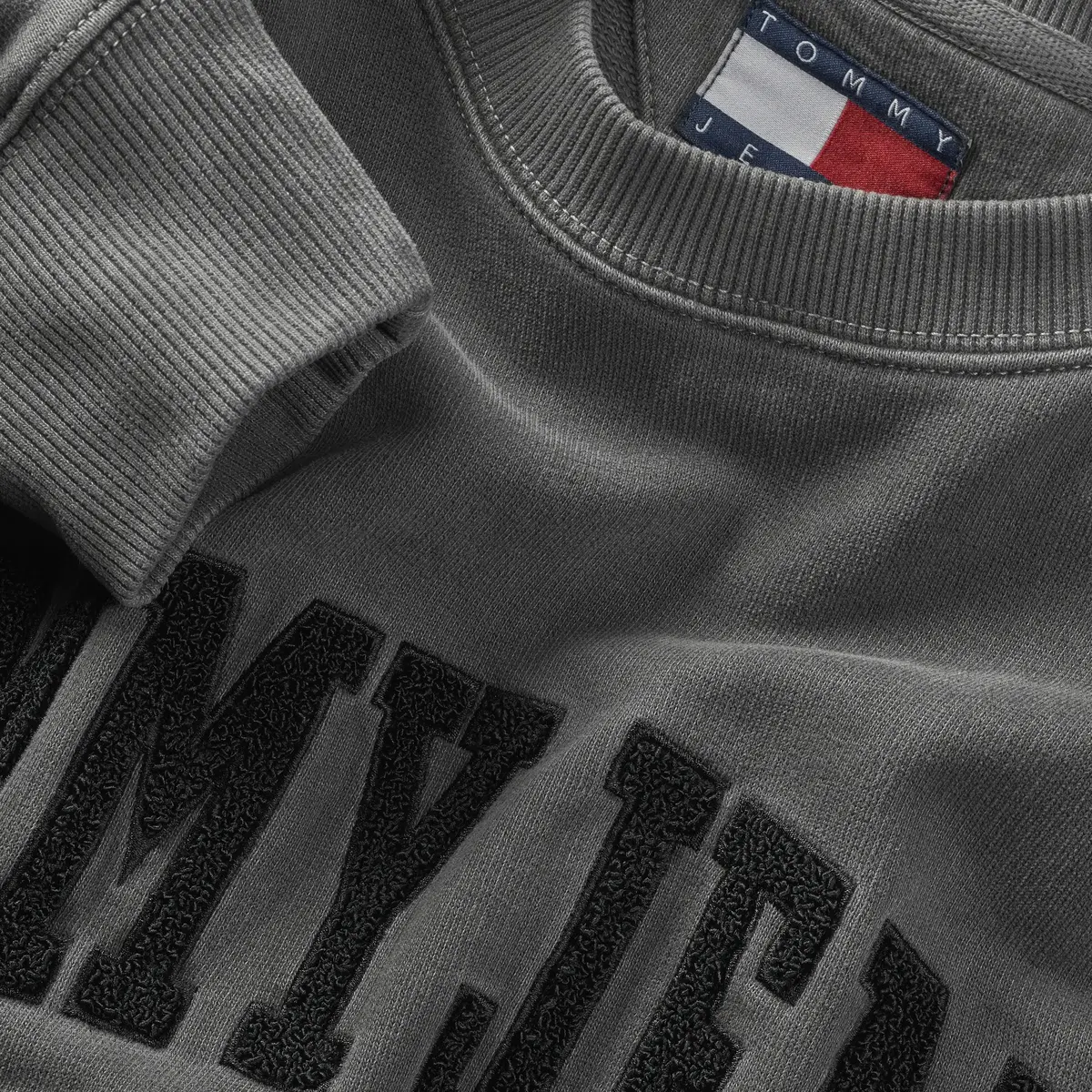 Tommy Hilfiger TJM RLX VINTAGE VARS, BDS Siyah Erkek Sweatshirt