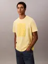 Calvin Klein SS 20S CK MACRO Sarı Erkek Tişört