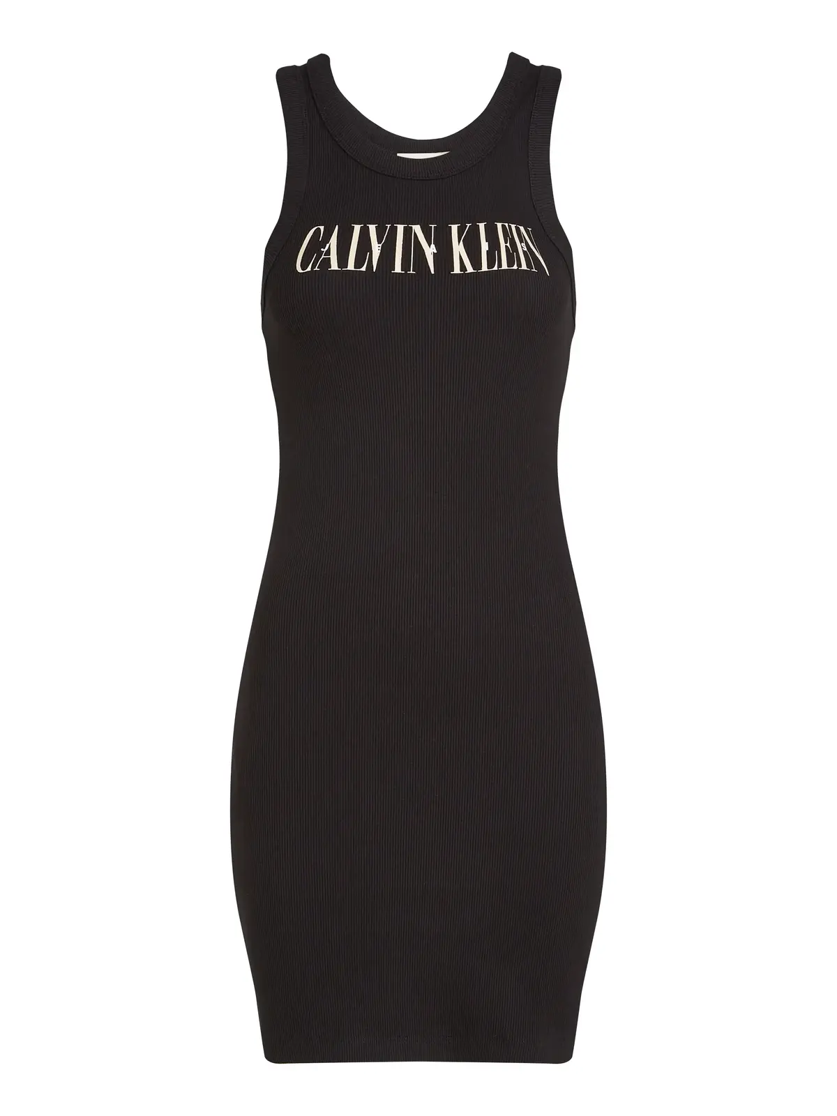 Calvin Klein VARSITY Siyah Kadın Mini Elbise