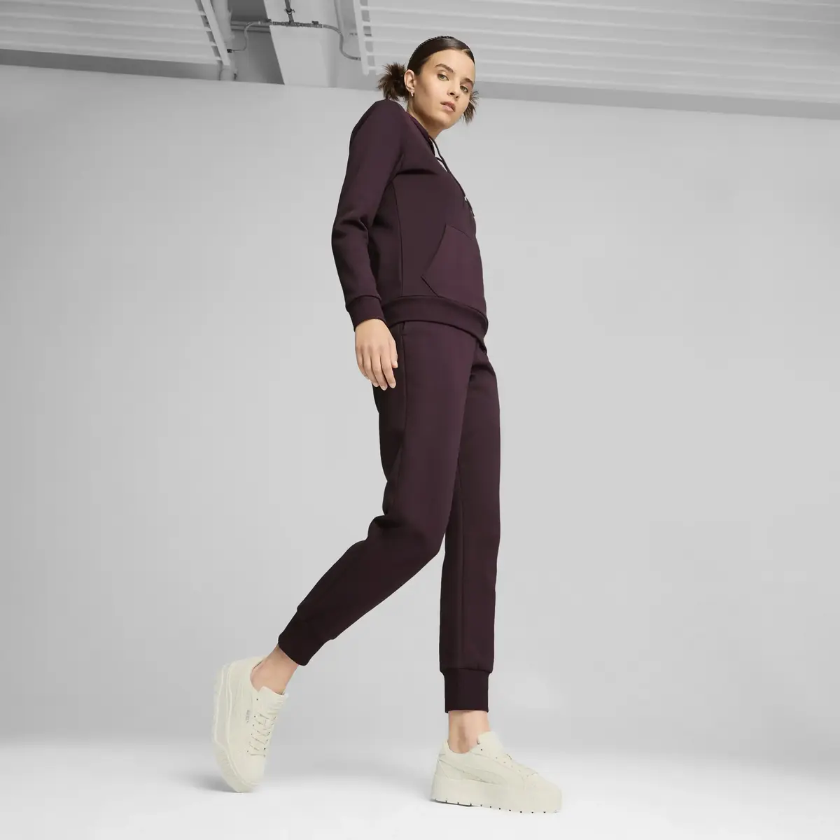 Puma Karmen II Kırık Beyaz Kadın Günlük Spor Ayakkabı
