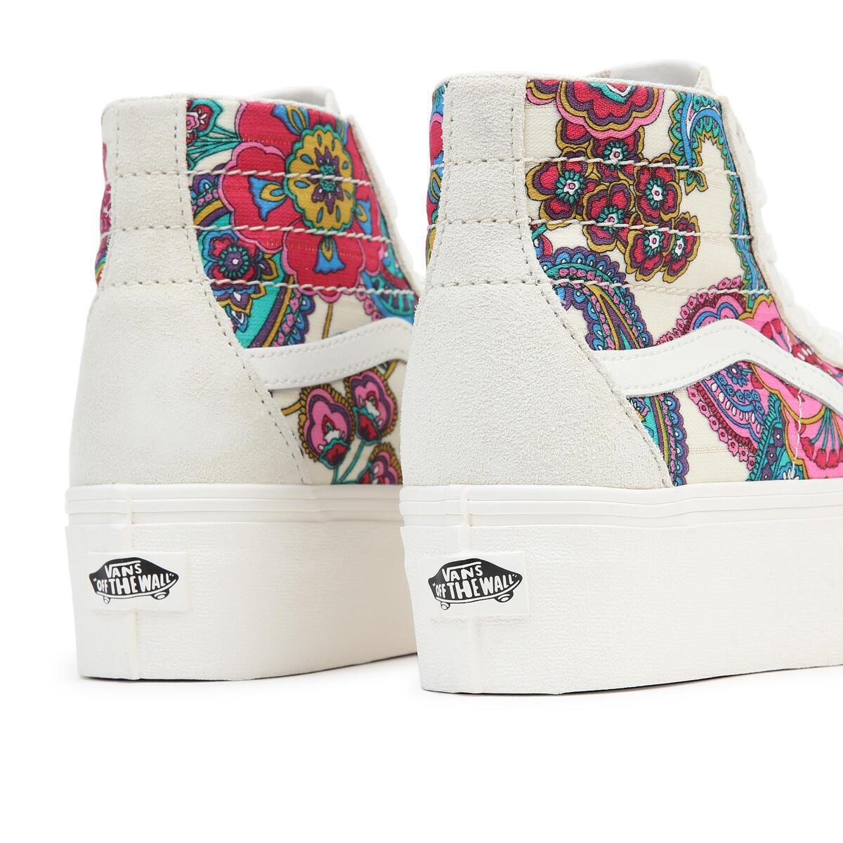 Vans UA SK8-Hi Tapered Stackform Beyaz Unisex Bilekli Günlük Spor Ayakkabı