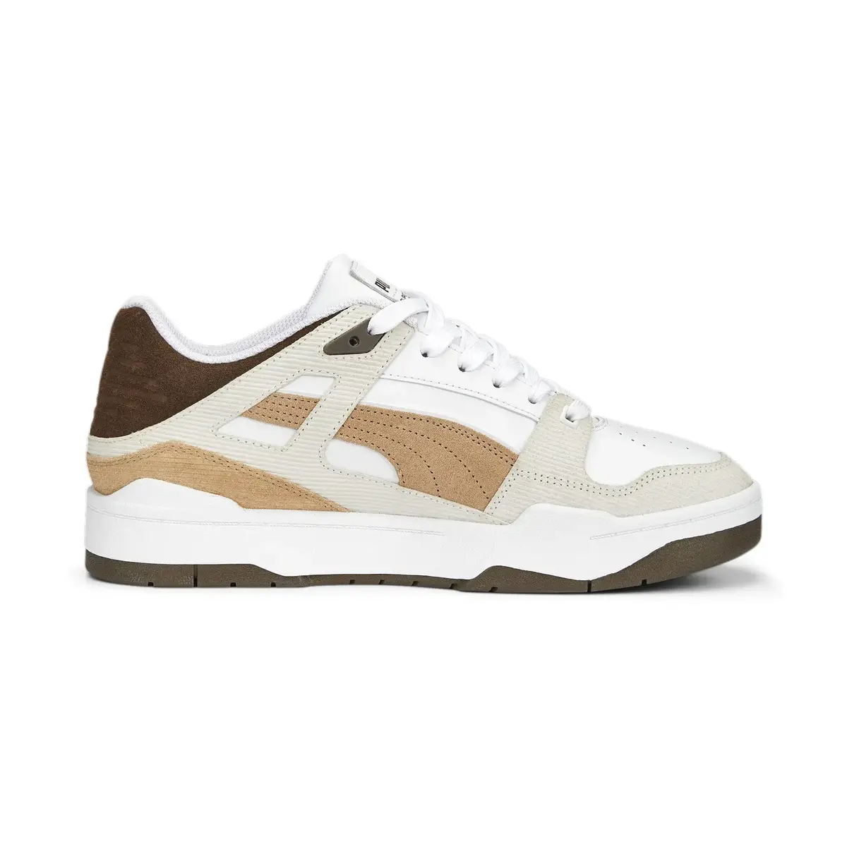 puma Slipstream Cord PUMA White-Warm Erkek Günlük Spor Ayakkabı ve Sneaker