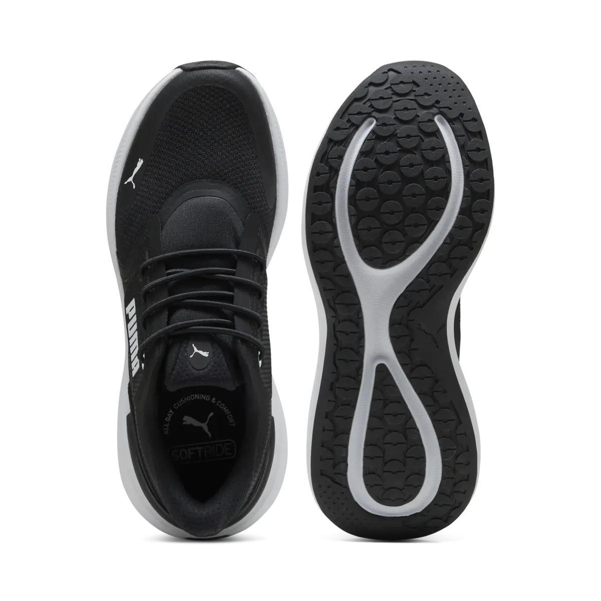 Puma Softride Exo Shift Siyah Erkek Spor Ayakkabı