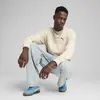 PUMA WARDROBE ESS Relaxed Crew Bej Erkek Sweatshirt